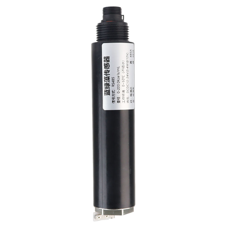 Sensor de algas azules y verdes en agua