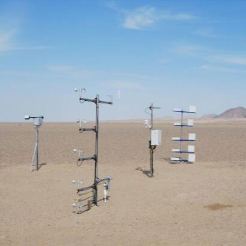 Estación meteorológica automática para erosión eólica