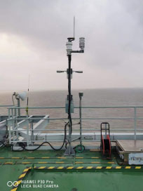 Estación meteorológica para barcos