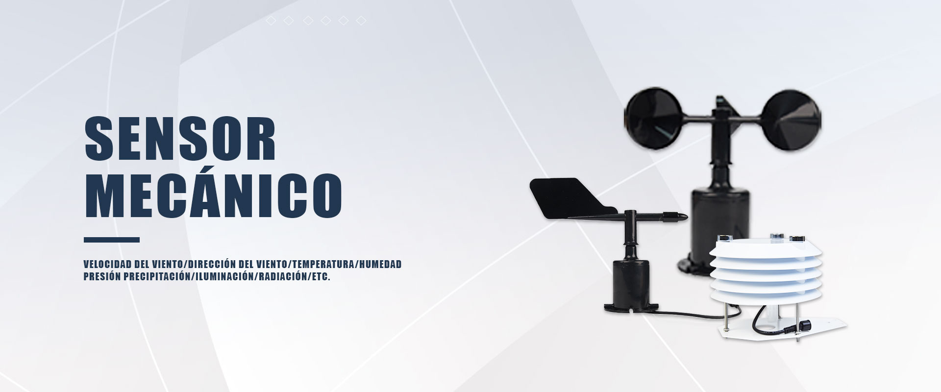 Sensor meteorológico ultrasónico