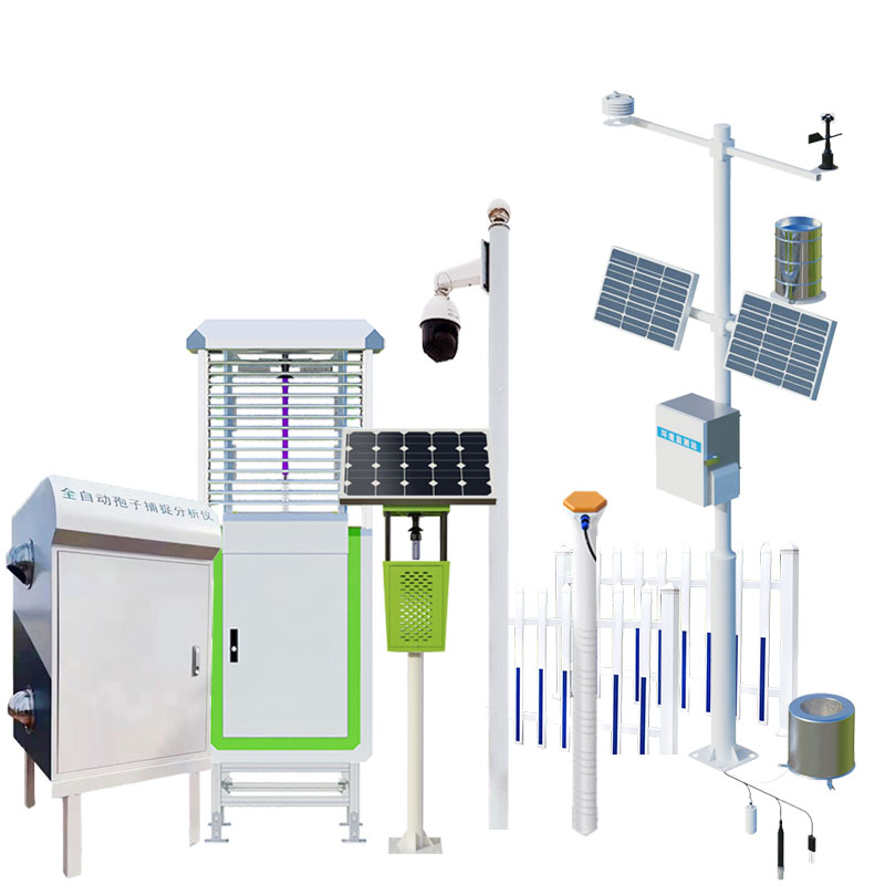The Agricultural IoT Monitoring System encompasses four core modules: soil moisture, pests, seedling growth, and crop damage